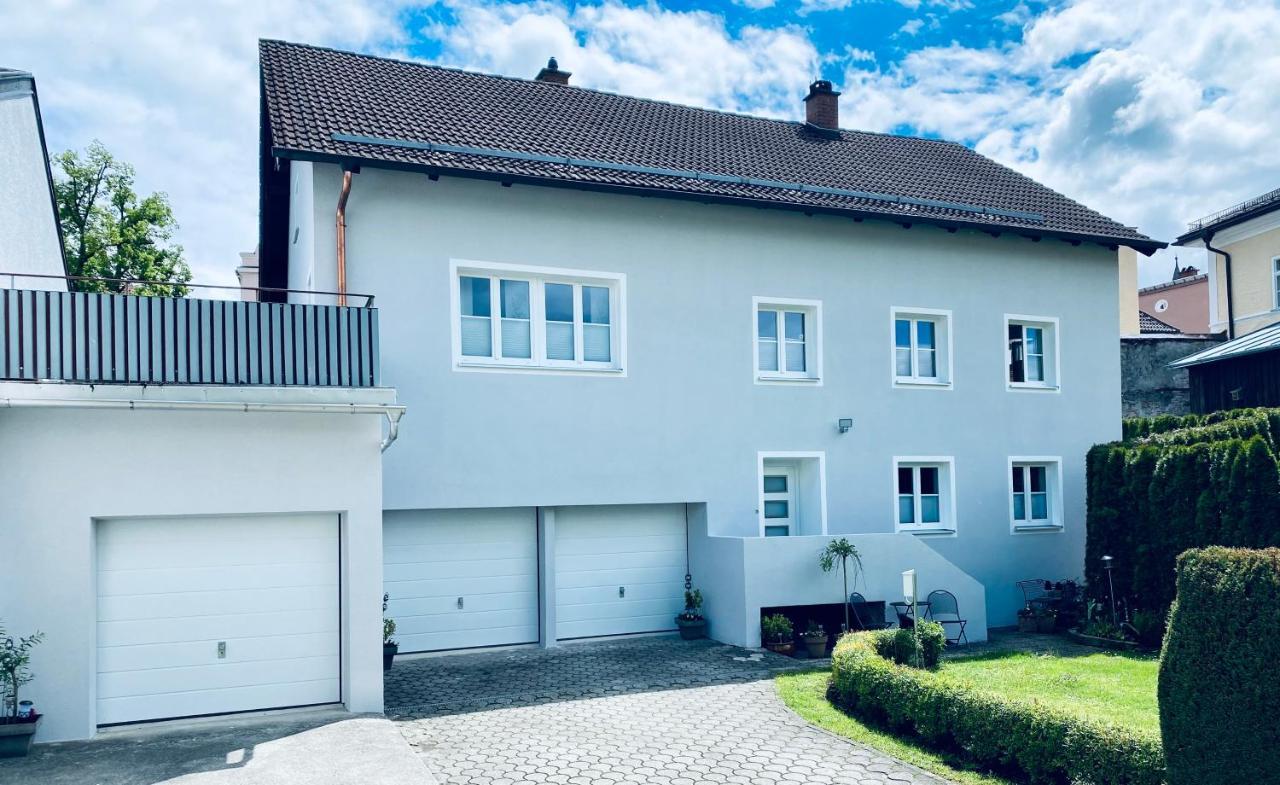 Ferienwohnung an der idyllischen Salzachschleife Nähe Salzburg Laufen Exterior foto