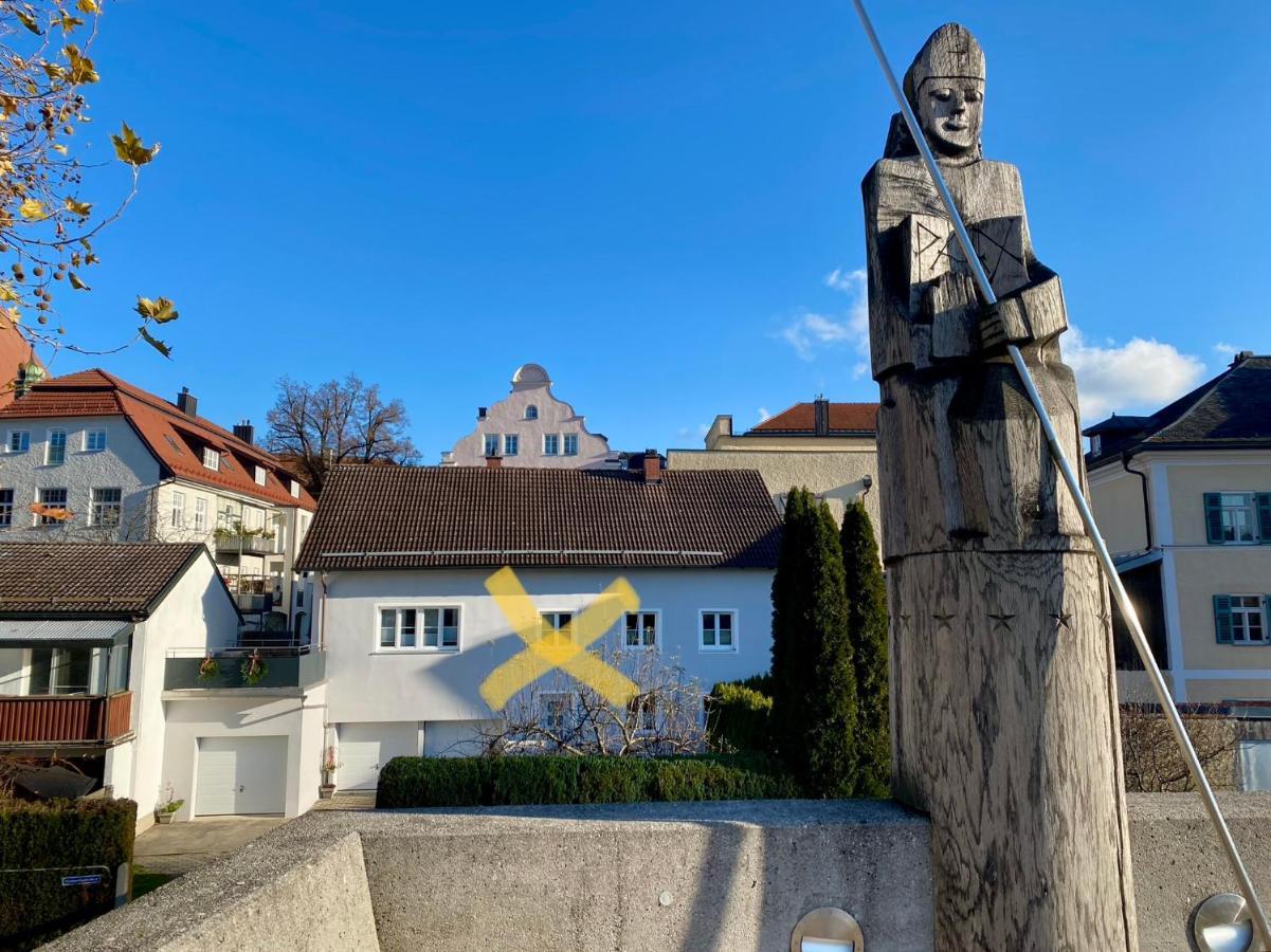 Ferienwohnung an der idyllischen Salzachschleife Nähe Salzburg Laufen Exterior foto